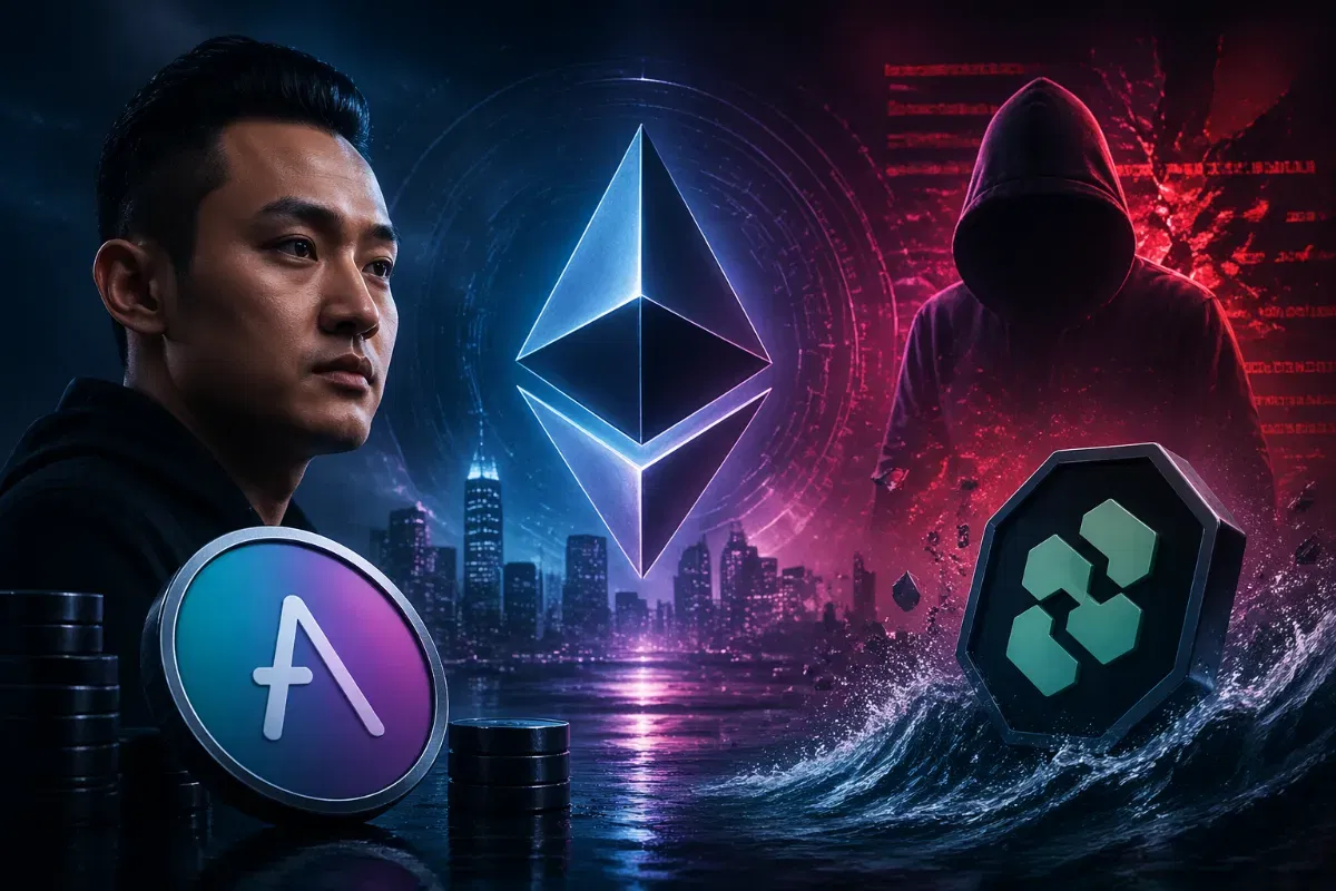 Aave'de Likidite Alarmı: Justin Sun'ın 150 Milyon Dolarlık Çıkışı Paniği Büyüttü