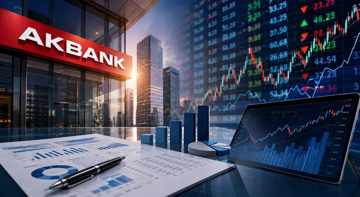 Akbank İlk Çeyrek Bilançosu Açıklandı: AKBNK İçin 107,4 TL Hedef Fiyat