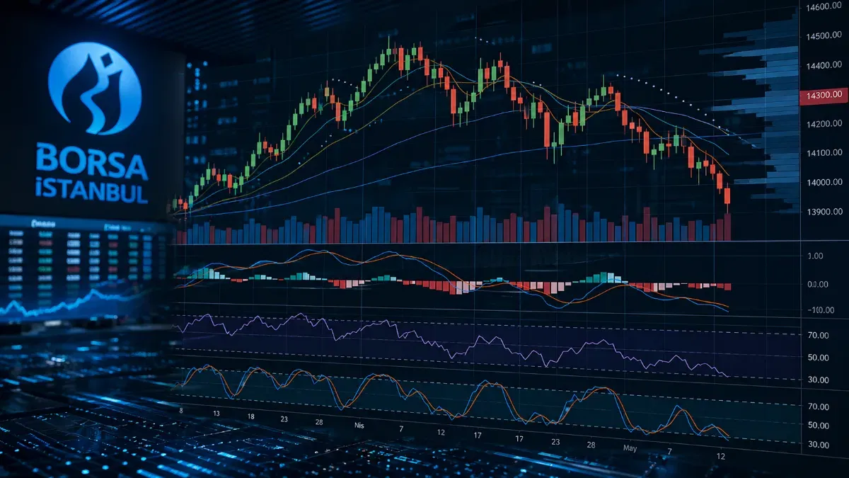BIST100 Teknik Görünüm: Endekste 14.200 Desteği Kritik Seviyeye Dönüştü