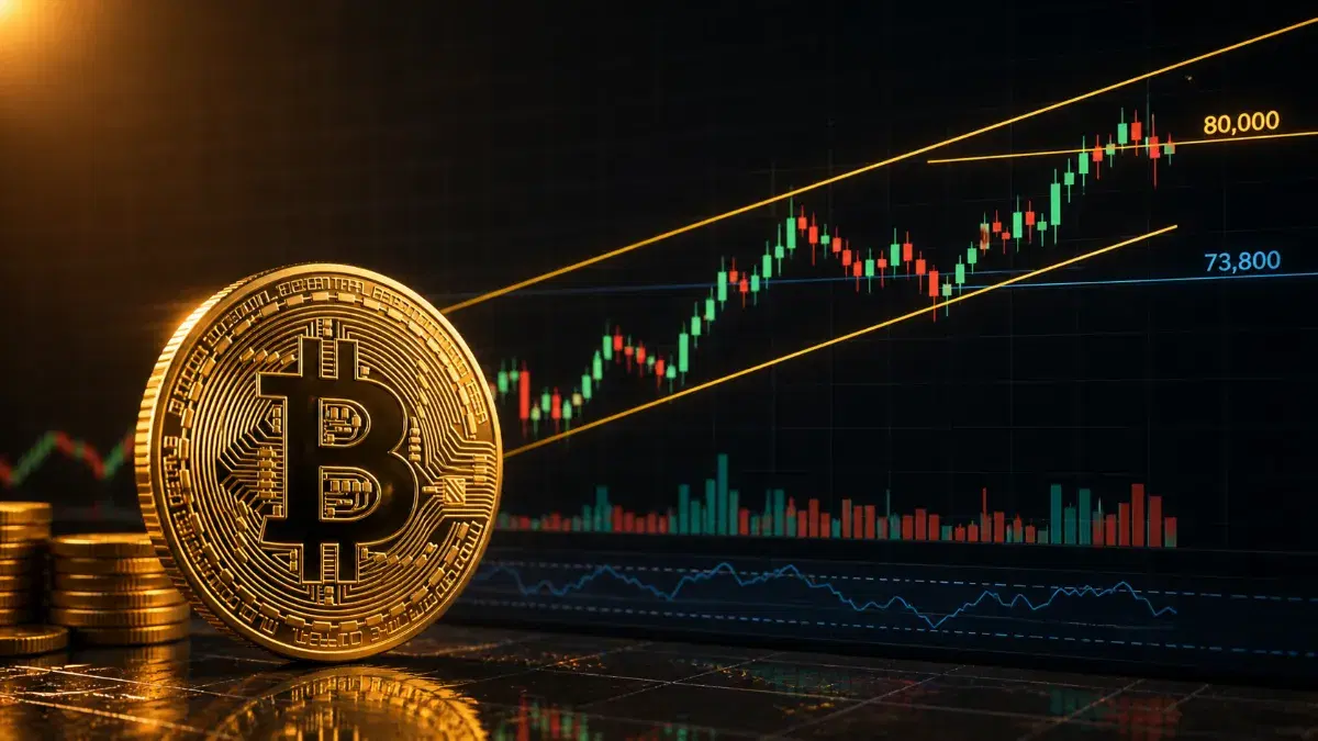 Bitcoin 80 Bin Dolar Direncinde Zorlanıyor: Kritik Bölge Aşılamazsa Baskı Artabilir