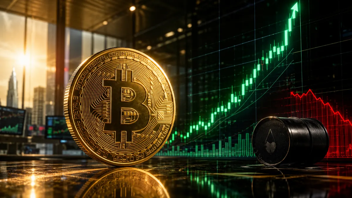 Bitcoin 82 Bin Dolara Yaklaştı: Petrol Çakıldı, Nasdaq Yükselişte