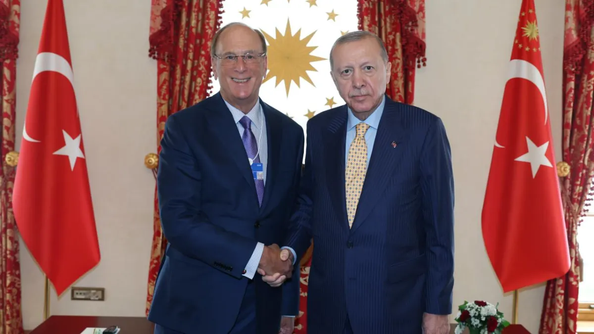 Erdoğan-Fink görüşmesinde kritik zamanlama: Küresel sermaye açısından hangi mesaj verildi?