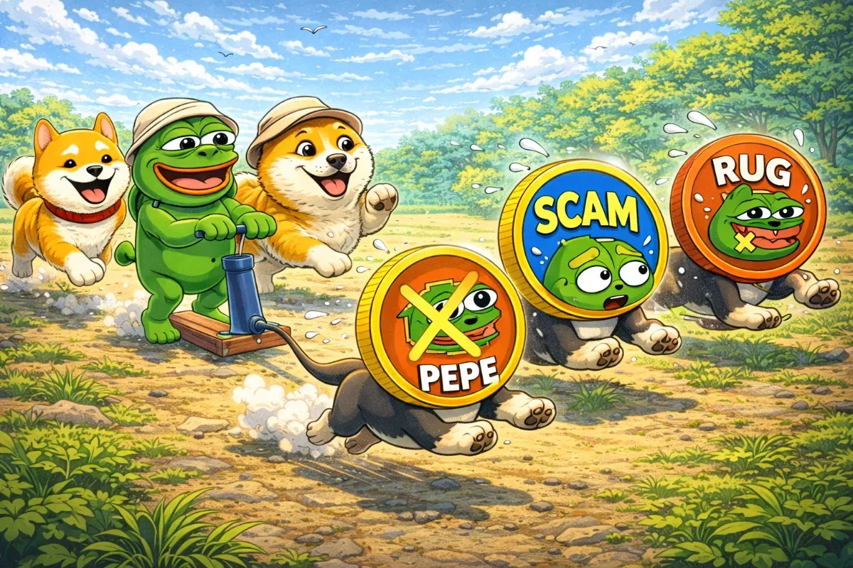 Memecoin Riskleri: Rug Pull, Likidite Tuzakları ve Shitcoin Projelerden Nasıl Korunulur